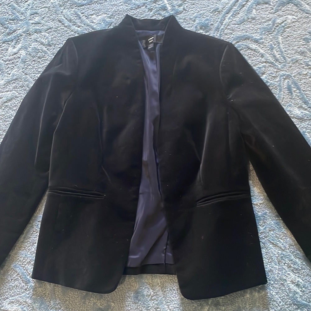 J. Crew velvet jacket